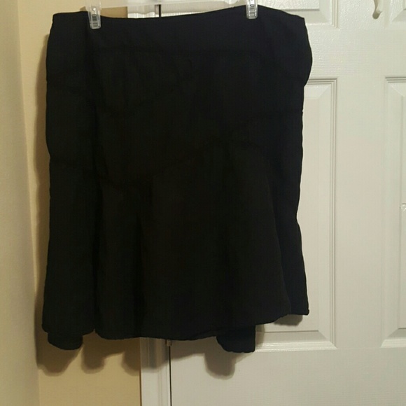 26/28 Lined Linen Peasant Skirt #91 - Picture 1 of 3